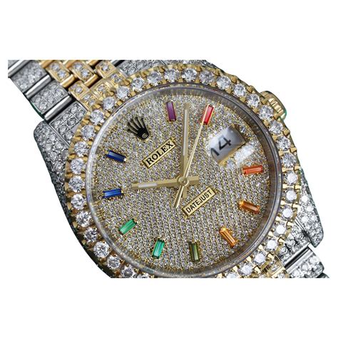 cheap fake iced out watches|iced out watch real.